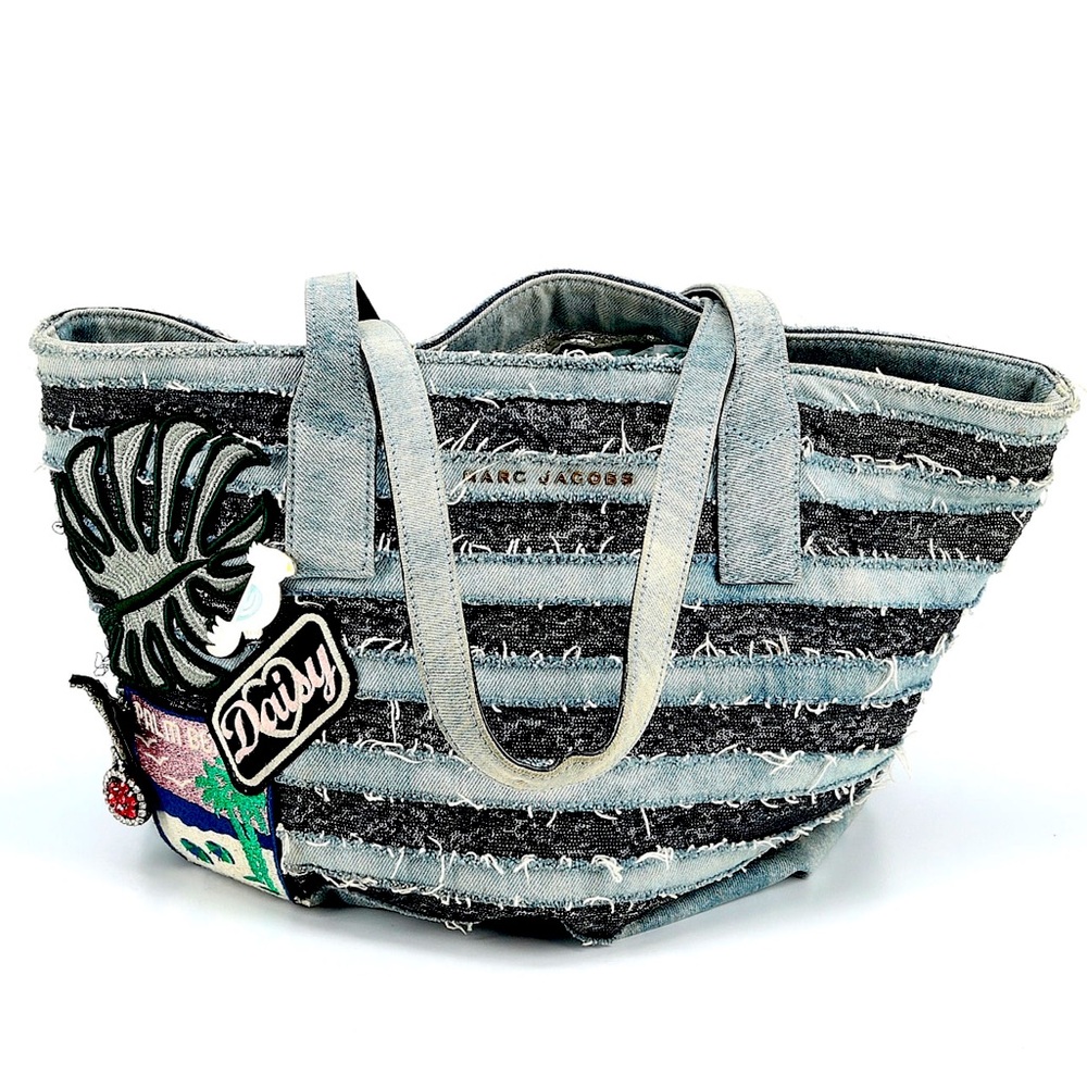 Designer Marc Jacob’s stunning & Fun Shoulder Tote Bag Houndstooth Print
